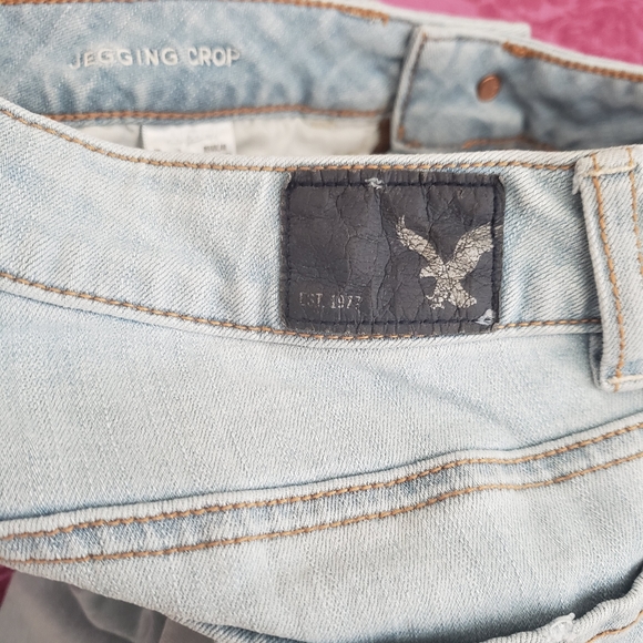 AE Distressed Jegging Crop 2R - Picture 5 of 6